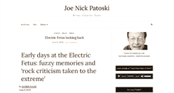 Desktop Screenshot of joenickp.com